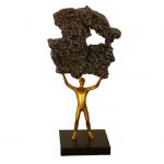 Erosion Figure On Base - Small
