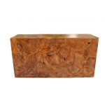 Console Teak Slice Box
