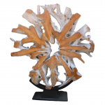 Screen Round Teak Root