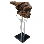 Deco On Stand With Erosion Teak